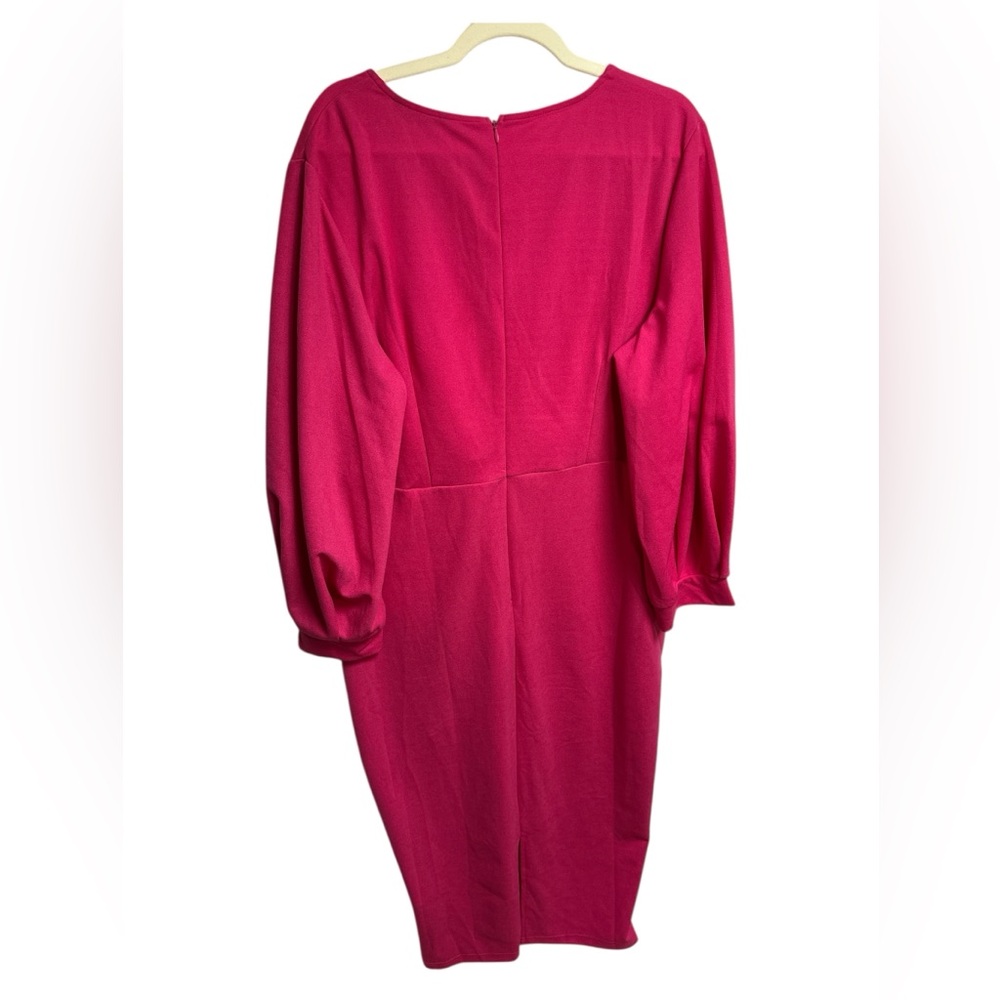 SHEIN CURVE Pink Maxi Dress Size 2XL - Picture 2 of 6